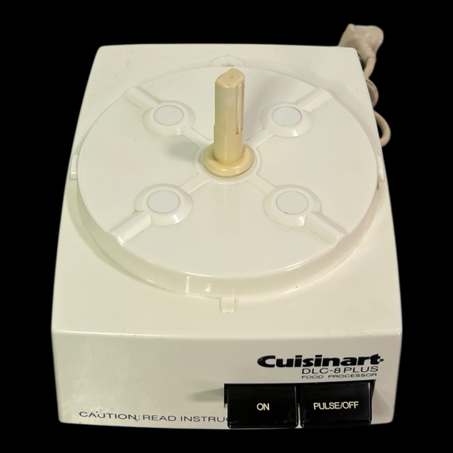 Cuisinart DLC-8 Plus Food Processor BASE MOTOR ONLY, Tested. Made In Japan