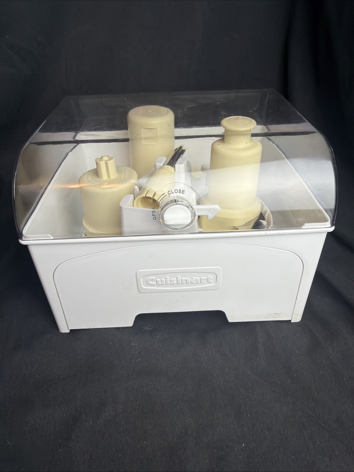 Cuisinart Food Processor Blade Storage Case FP-12SC with Blades & Discs