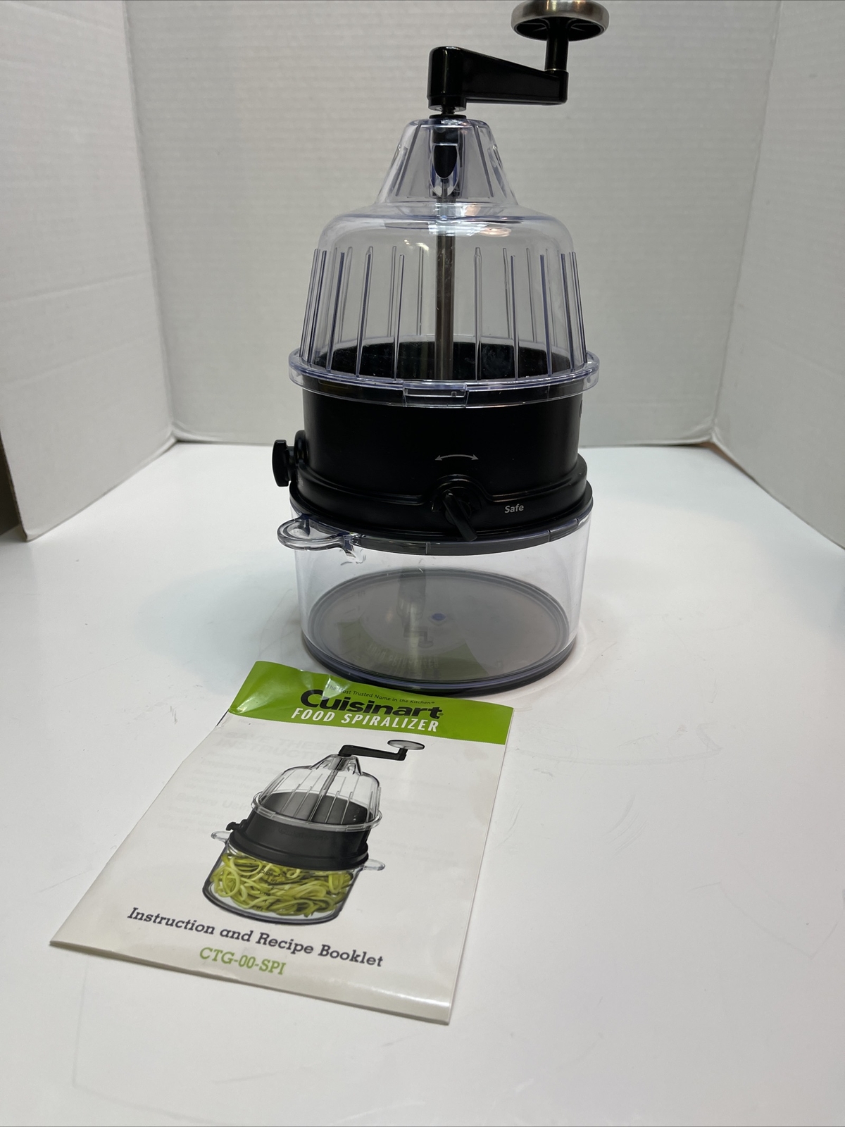 Cuisinart Food Spiralizer 3 Cutting Options Model CTG-00-SPI