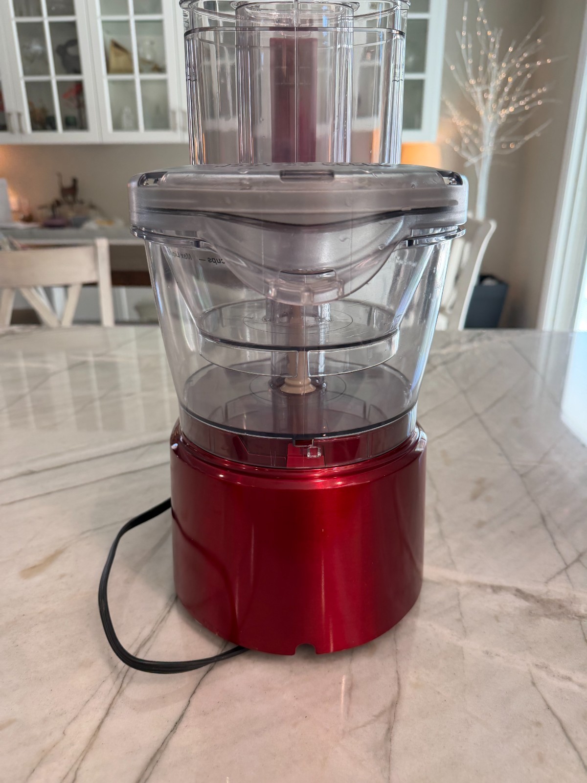Cuisinart FP-12MR Elite Collection Metallic Red 12-Cup Food Processor FP-12M9