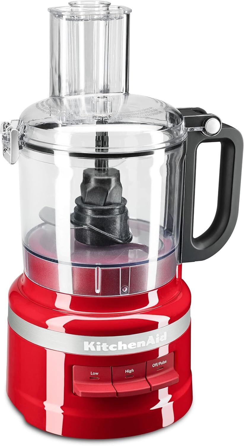 Brand New 7 Cup KitchenAid KFP0718ER Countertop Food Processor- Empire Red