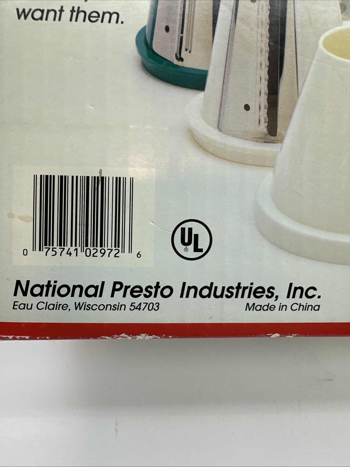 PRESTO Professional Salad Shooter PLUS Electric Slicer Shredder NEW IN BOX 02972