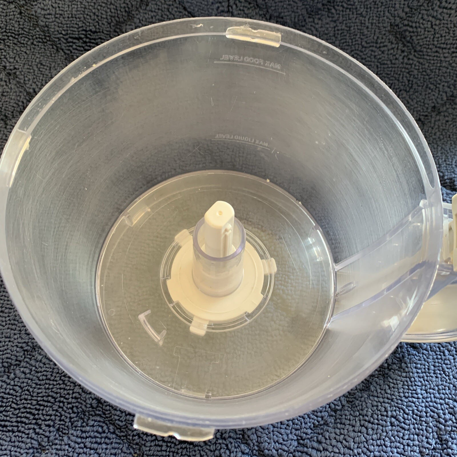 Black & Decker FP2500 Food Processor Work Bowl,Gray Handle, Replacement Parts