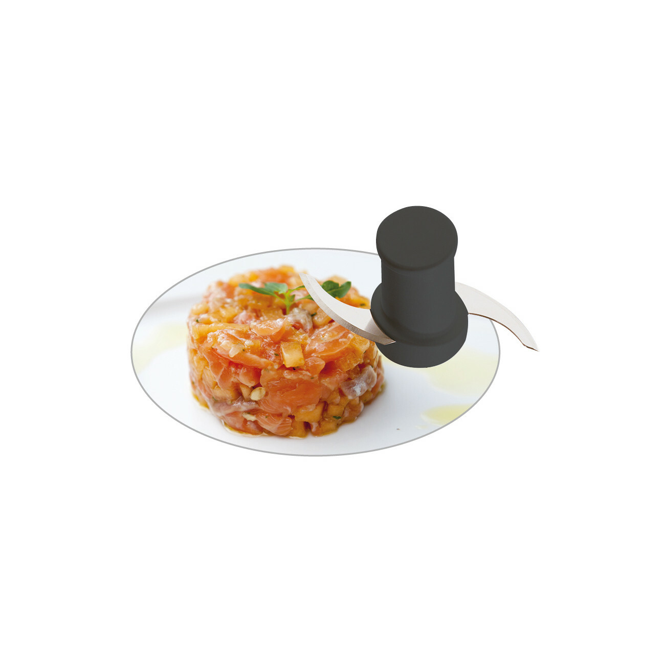 MAGIMIX LE MICRO MINI CHOPPER MATT CHROME 18115AU MADE IN FRANCE