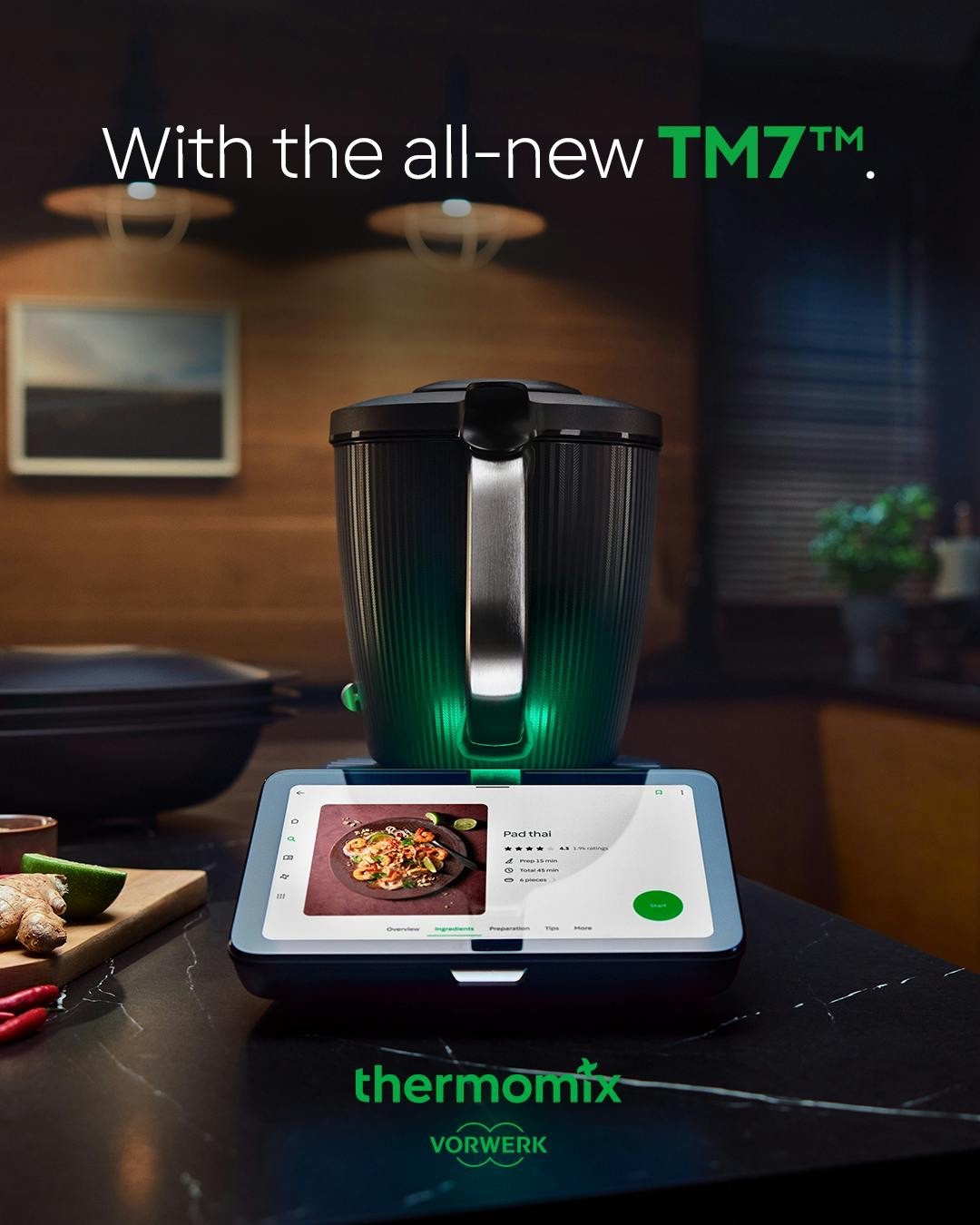 Brand New Thermomix TM7 110V – all accessories & cookidoo included