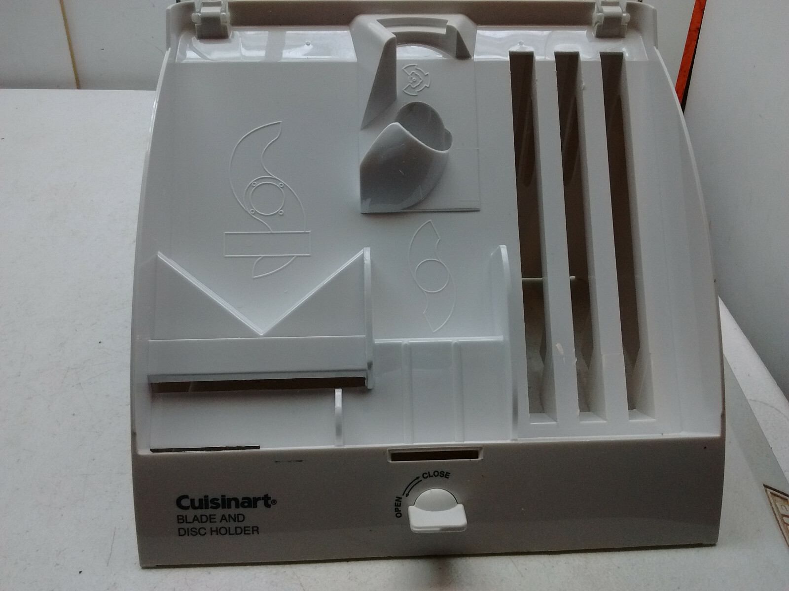 Cuisinart Food Processor Case Safety Disc Blade Storage Holder Only [Pick Box