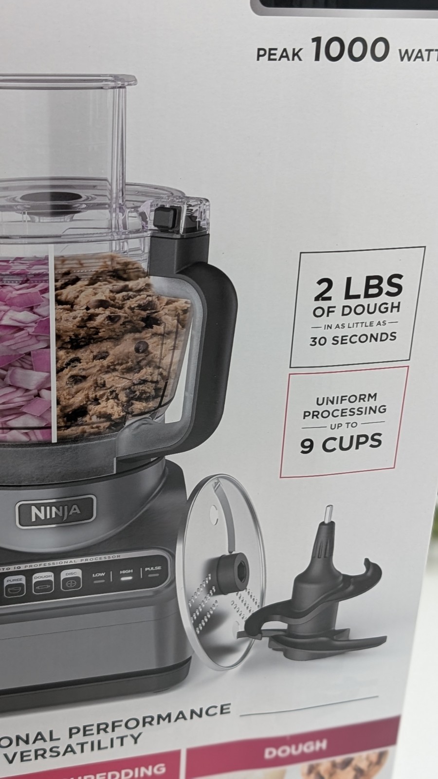 Ninja Professional 9-Cup Food Processor | 1000W Auto-iQ | NEW in Box
