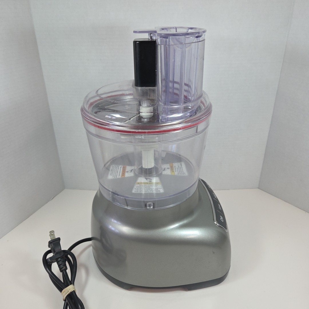 KitchenAid Food Processor KFP0922CU0 9 cup with one blade tested working EUC