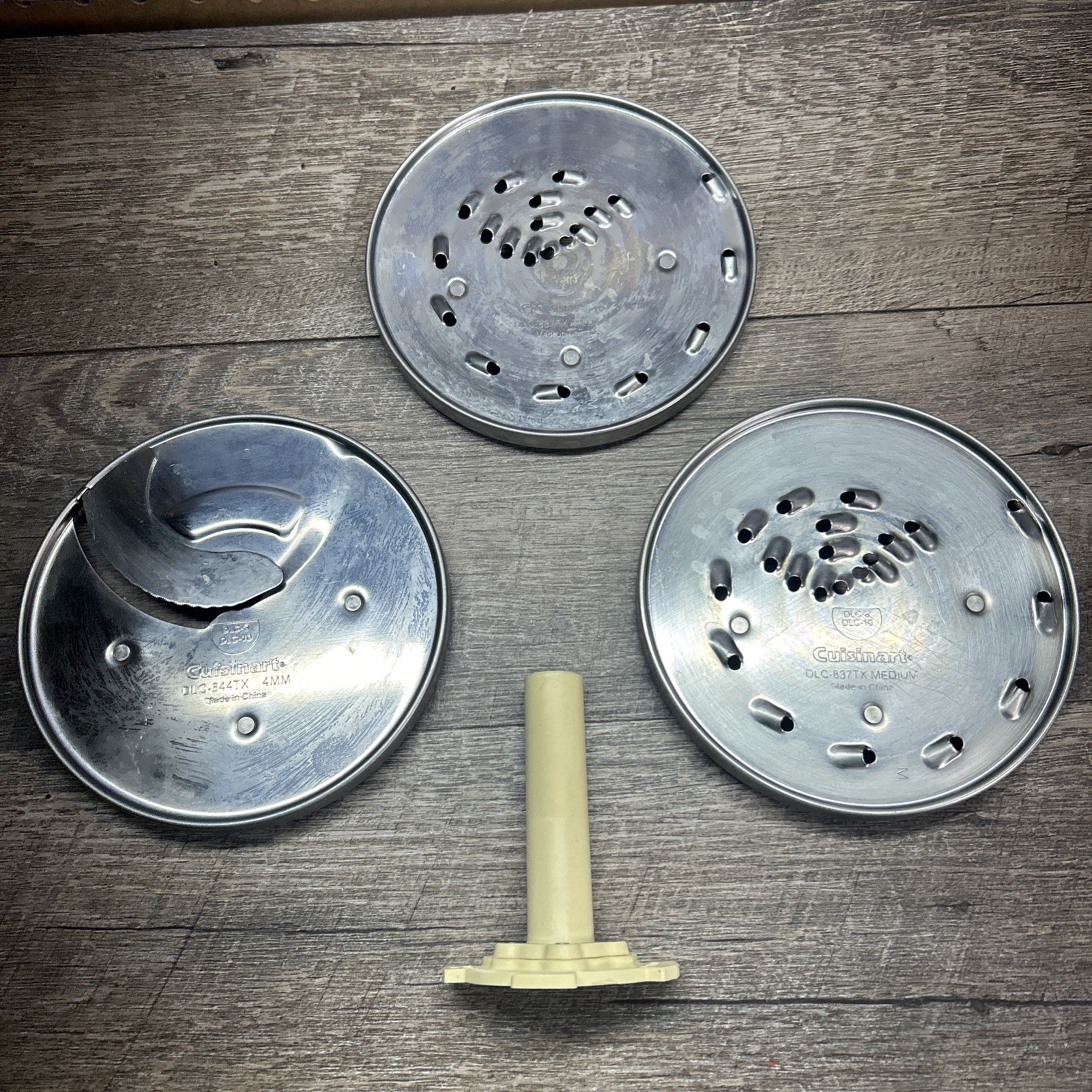 Cuisinart DLC-10 Plus Detachable Disc Stem DLC-139ATX With 3 Discs