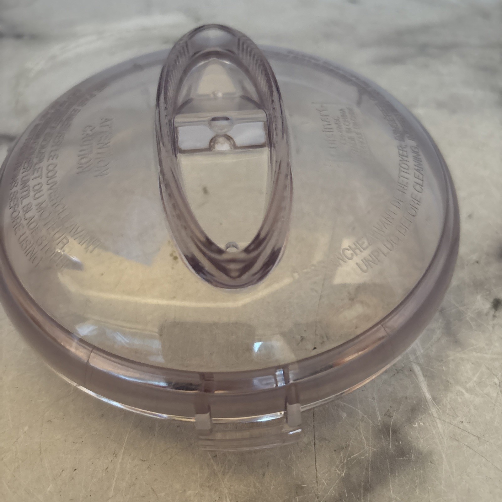 Cuisinart CH-4WBC 4 Cup LID ONLY For CH-4 Food Choppers Processors No Bowl