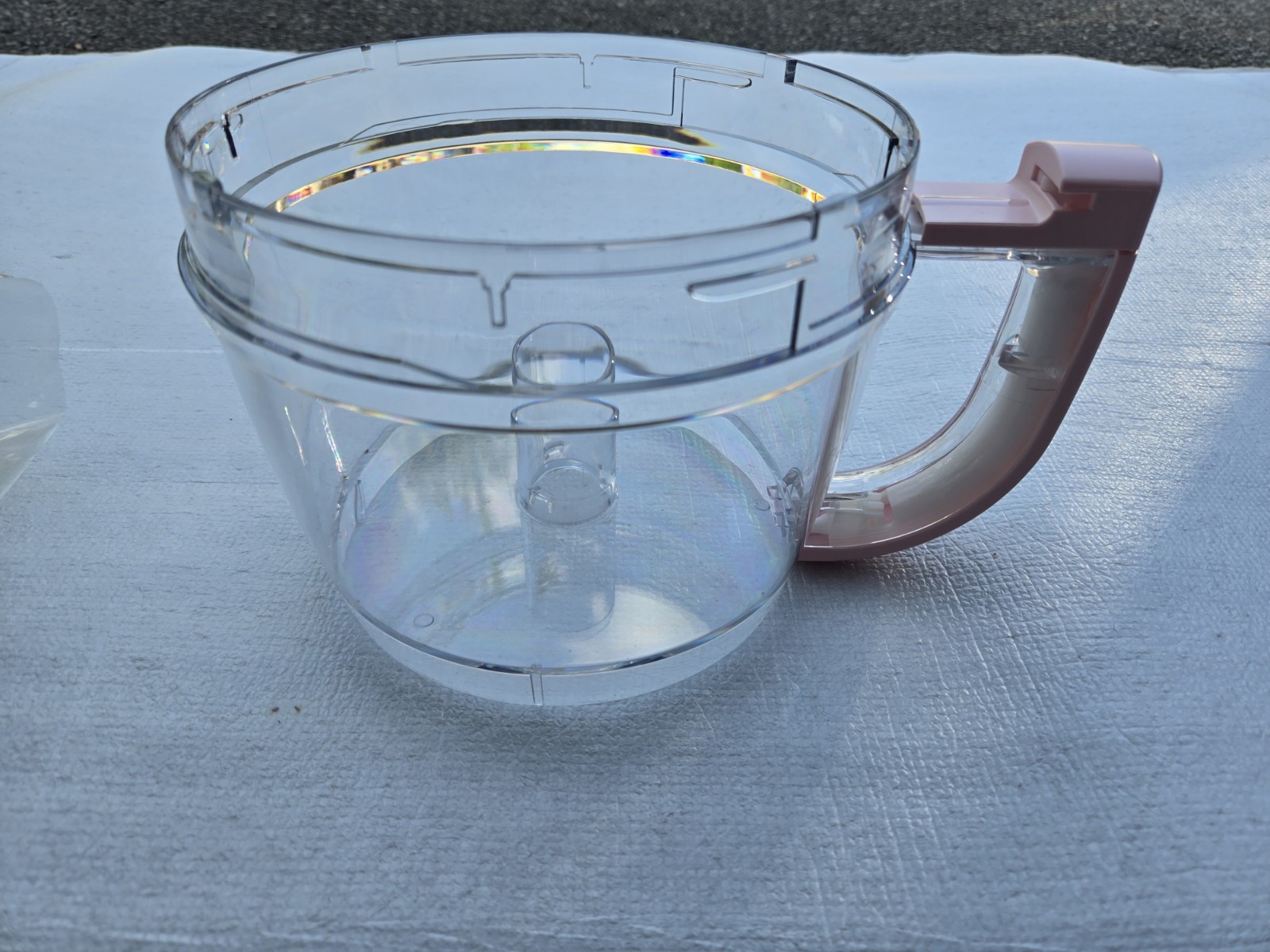 New OEM KitchenAid Work Bowl KFPW760 KFPW761 KFPM770 Blue OR PINK Handle