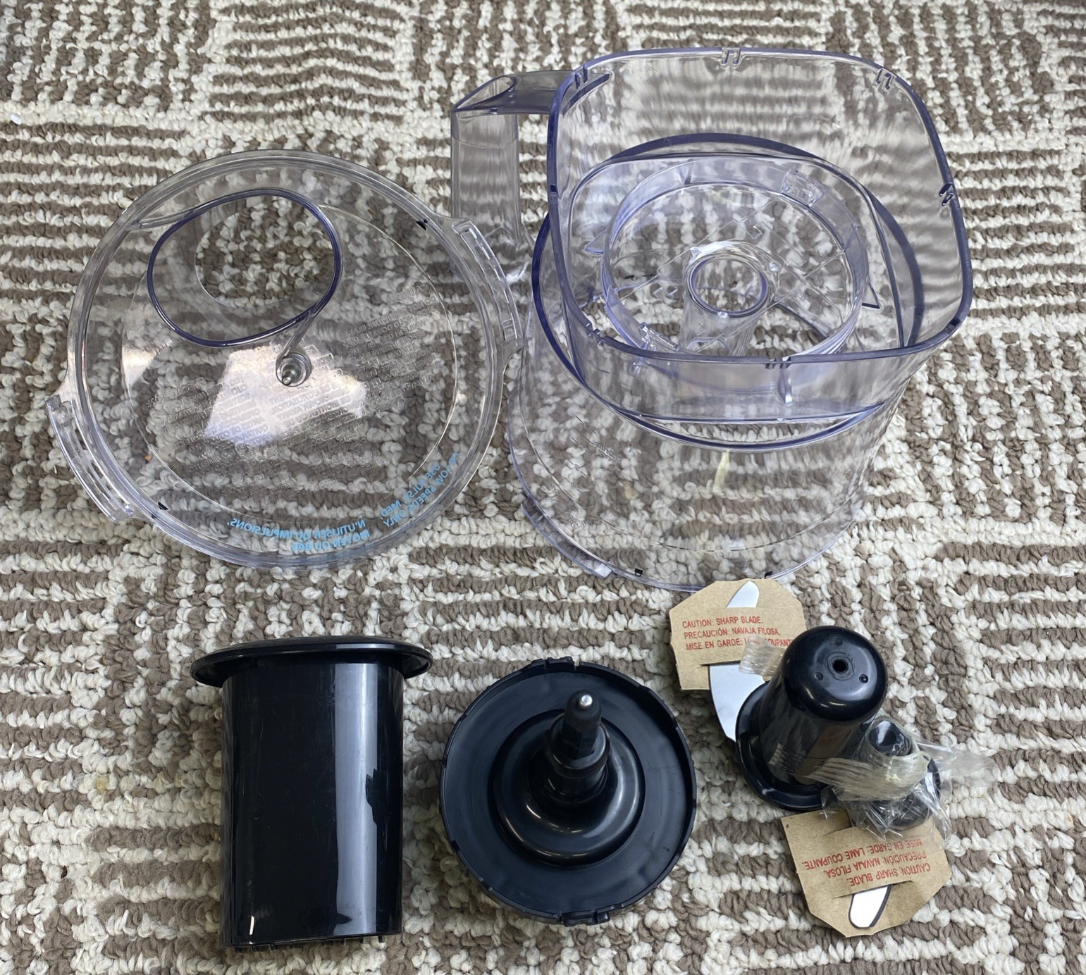 Oster KL62J1 Food Processor Attachment Replacement Parts Set OEM
