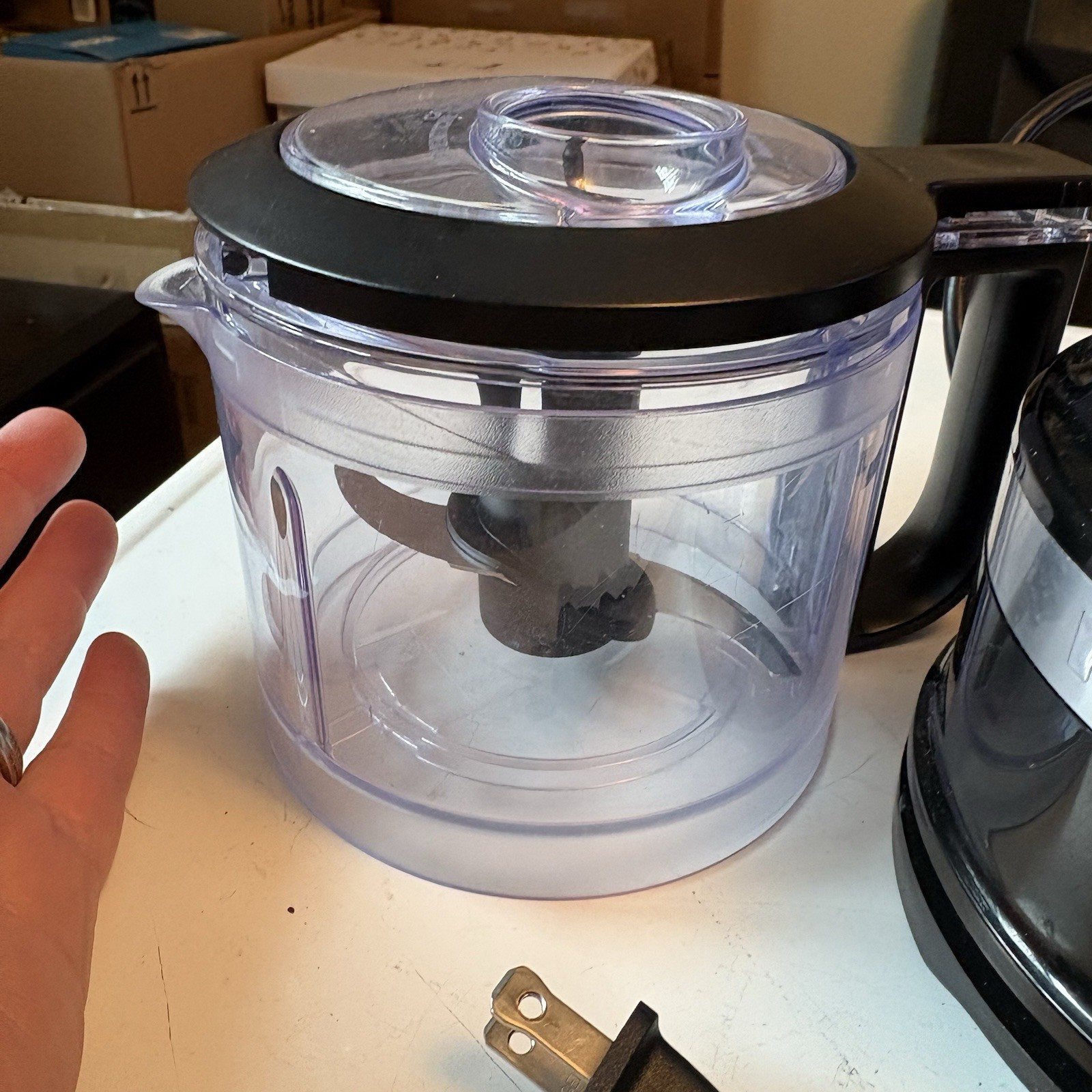 KitchenAid 3.5 Cup Food Chopper Onyx Black KFC3516OB 2 Speeds Kitchen Aid