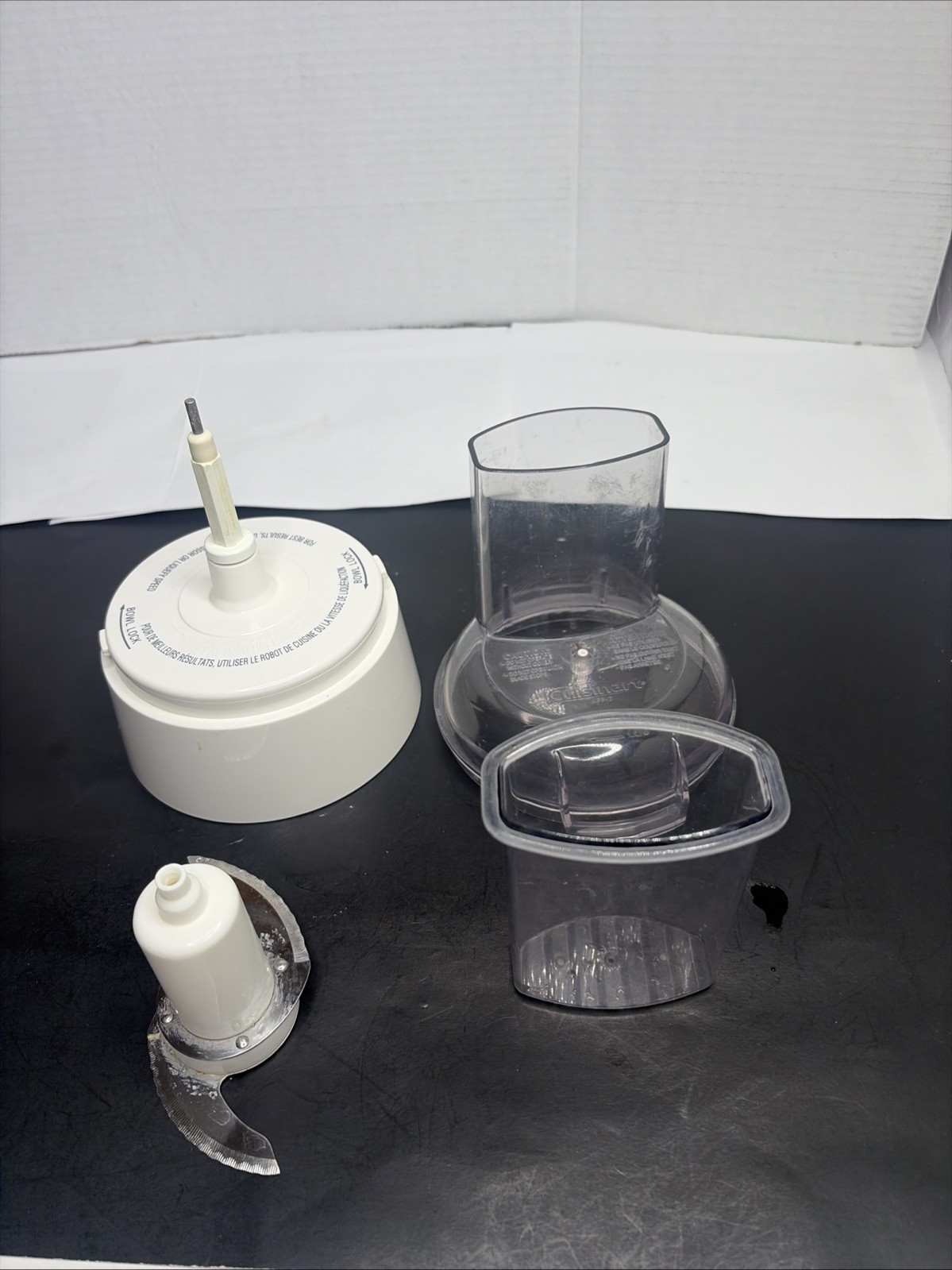 Cuisinart AFP-7 Food Processor Replacement Base, Lid, Pusher & Blade
