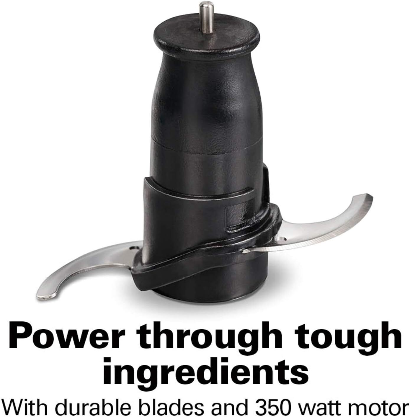 Hamilton Beach 3-Cup Mini Food Processor 350W Vegetable Chopper Dicing Black