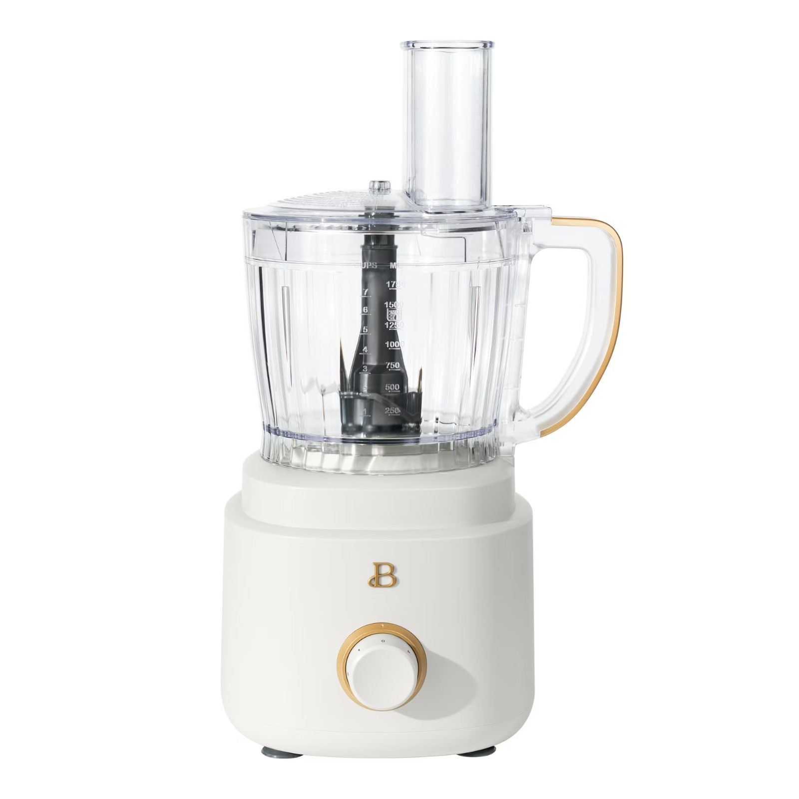 Beautiful 10-Cup Food Processor White Icing w/ Accessories