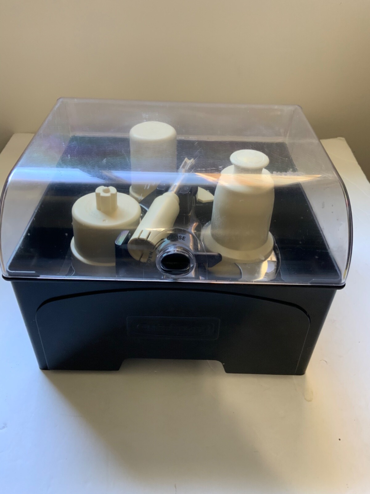 Cuisinart FP-16/14BKSC Elite Food Processor Blade Storage Case w/accessories