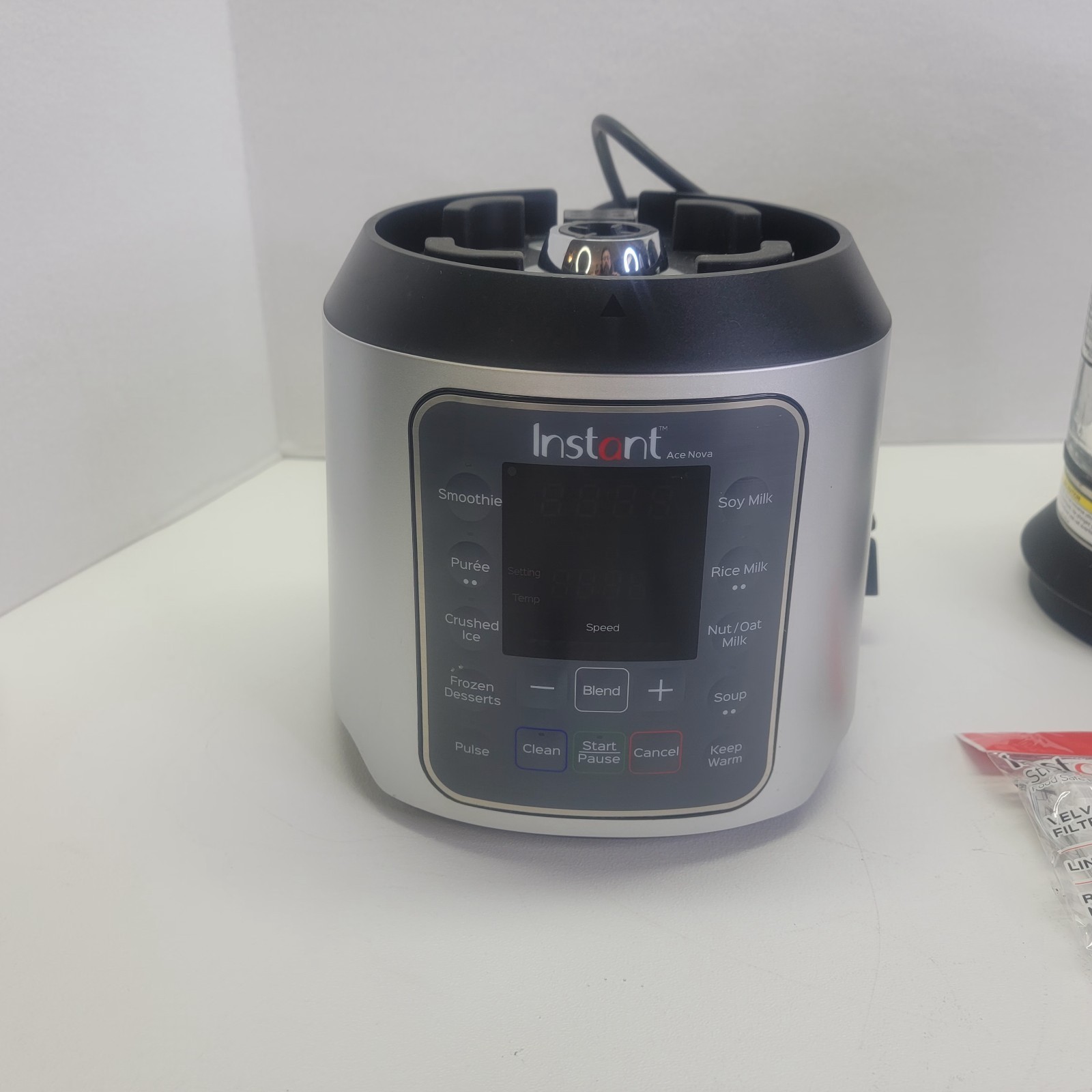 Kitchen Aid KFP0930 Food Processor Rare Color Blue With Manuel Excellent Cond