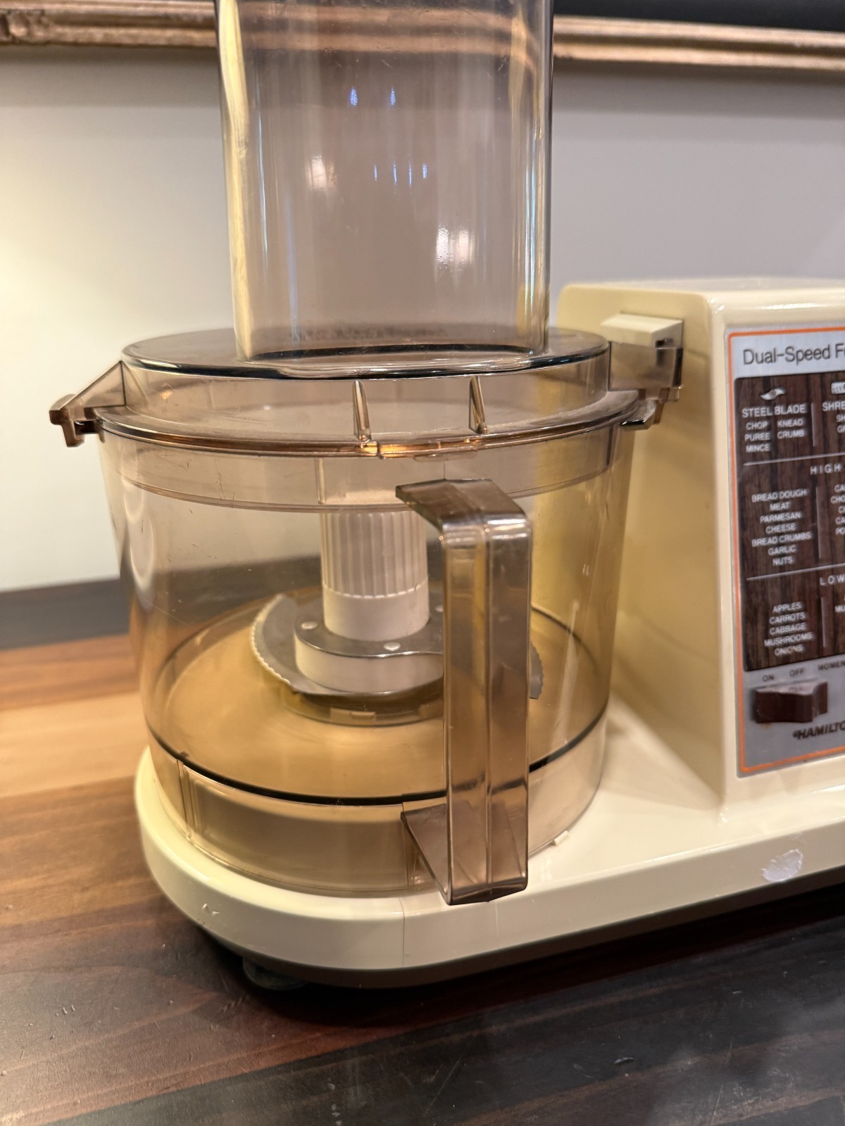 Vintage Hamilton Beach Scovill Food Processor Model 702-1 Powers On