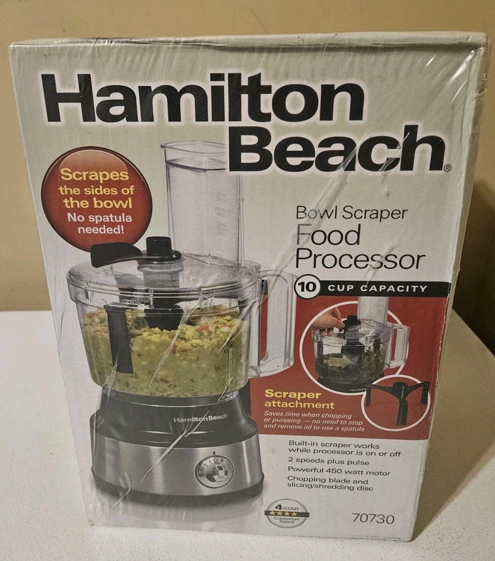 Hamilton Beach – 70730 – Food Processor & Vegetable Chopper Brand New Sealed