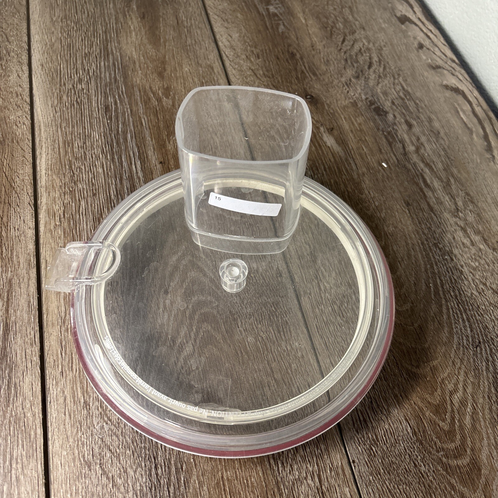 Kitchen Aid Food Processor ExactSlice Work Bowl Lid KFP1355 KFP1355CU