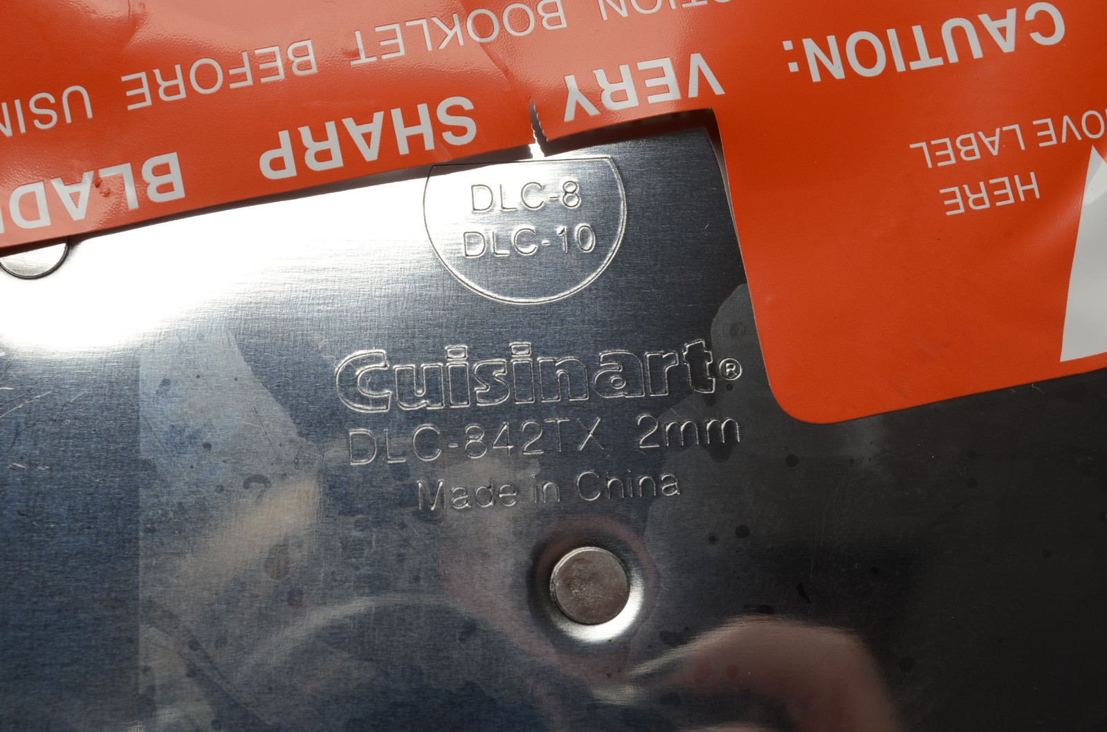 Cuisinart DLC-10 DLC-8 replacement Dough & 3 Discs 4MM, Medium Grader, 2MM