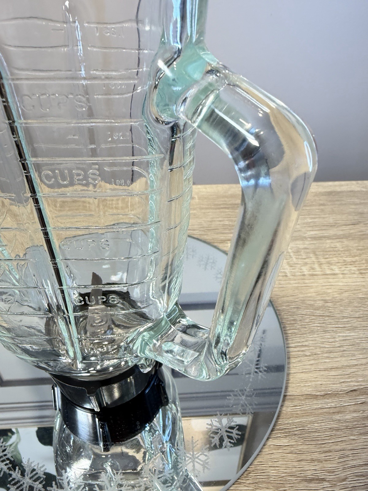 Oster Kitchen Center White 5 Cup Glass Blender Jar with Lid – Replacement Part