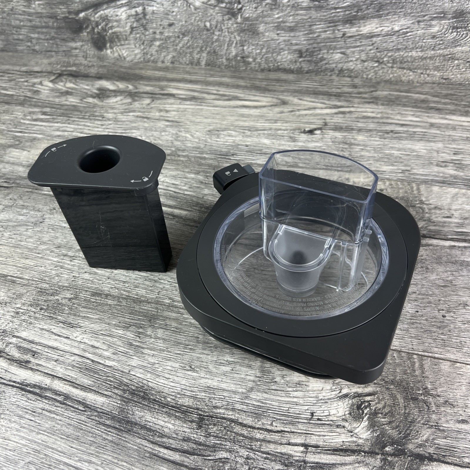 Ninja CO401B Food Processor Feed Chute Lid & Pusher OEM Replacement