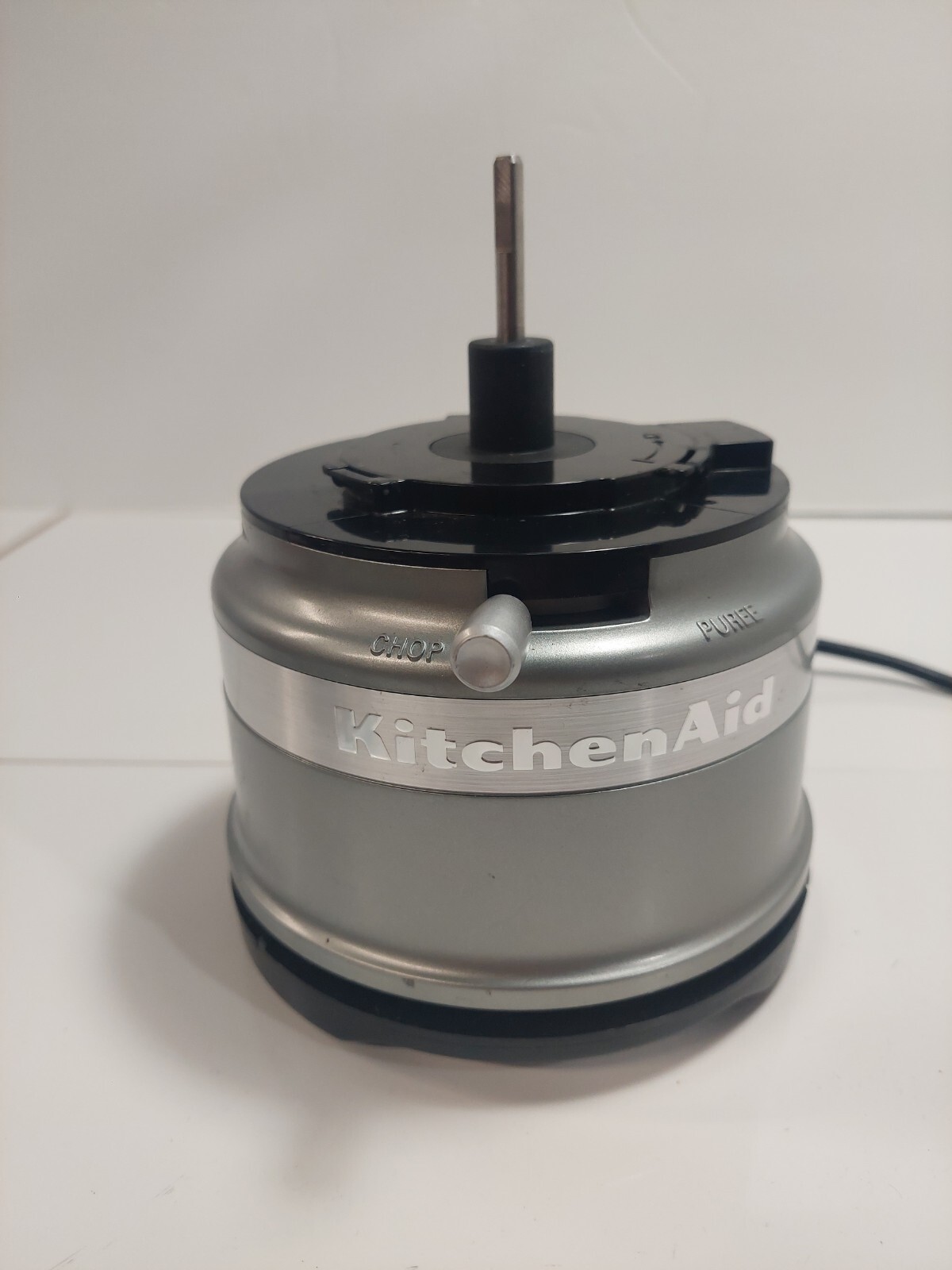 KitchenAid KFC3516 3.5 Cups Food Chopper Silver Replacement Base 2 Speed Motor