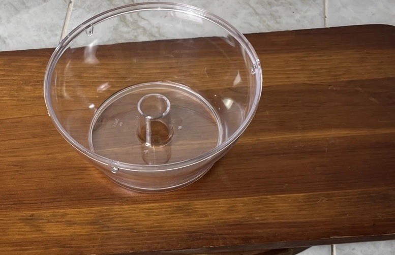 Farberware FP3200 12 Cup Food Processor Small Work Bowl Parts Replacement Clear