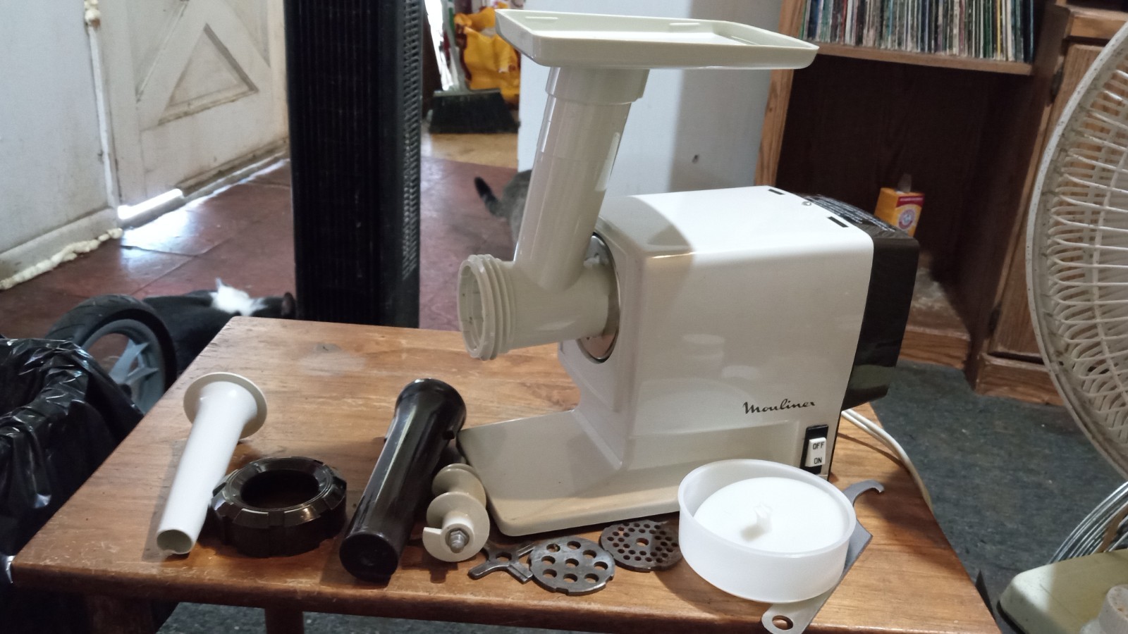1977 Kitchen Works by Moulinex Deluxe Model 308 Multi Purpose Kitchen Appliance