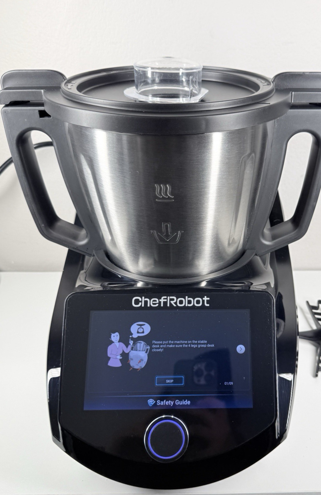 Chef Robot Ultracook Smart Food Processor CR-7 Ten In One Tested Clean in Box
