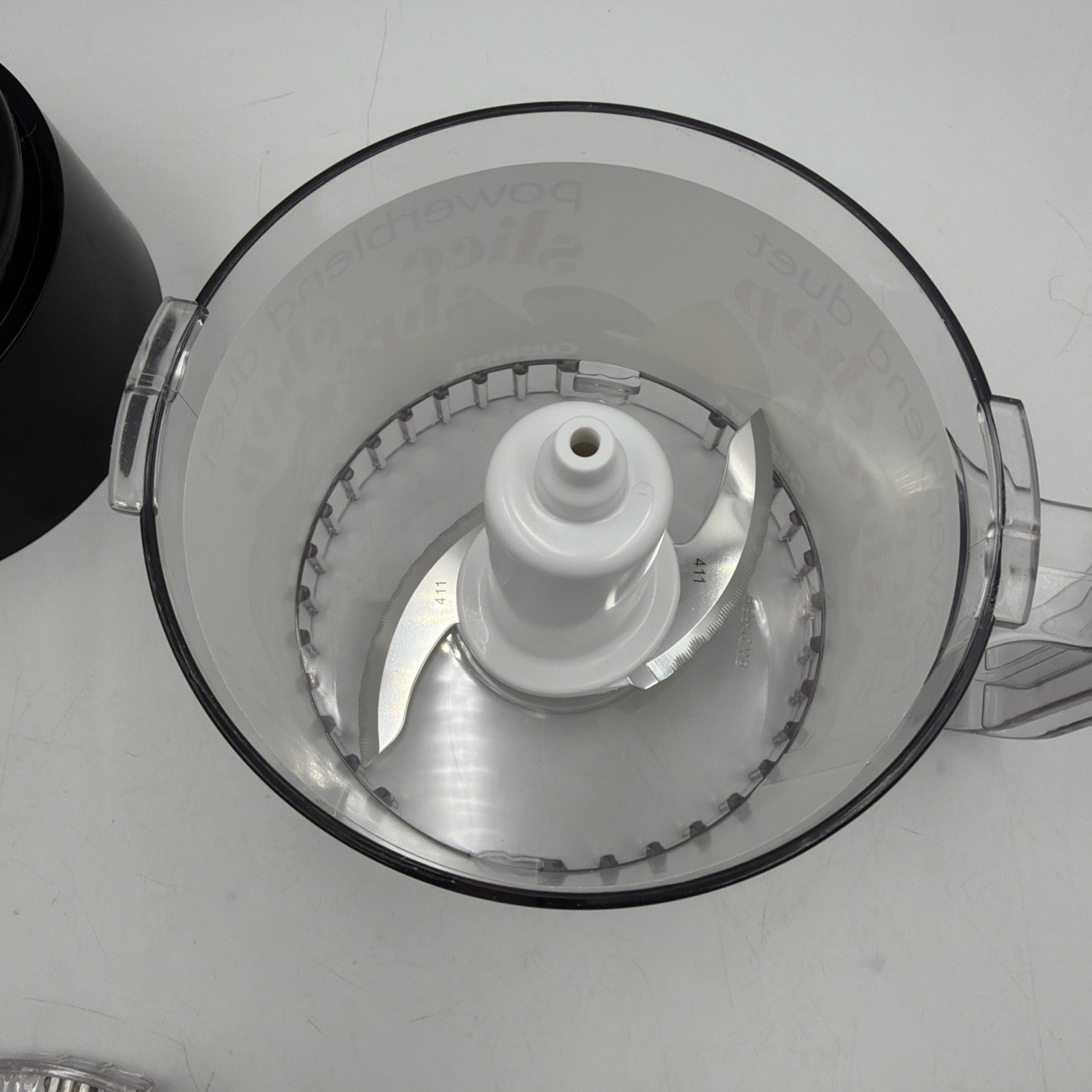 Cuisinart Powerblend Duet Food Processor Bowl, Base, Lid, Blade CBFP-10 BFP-10CH