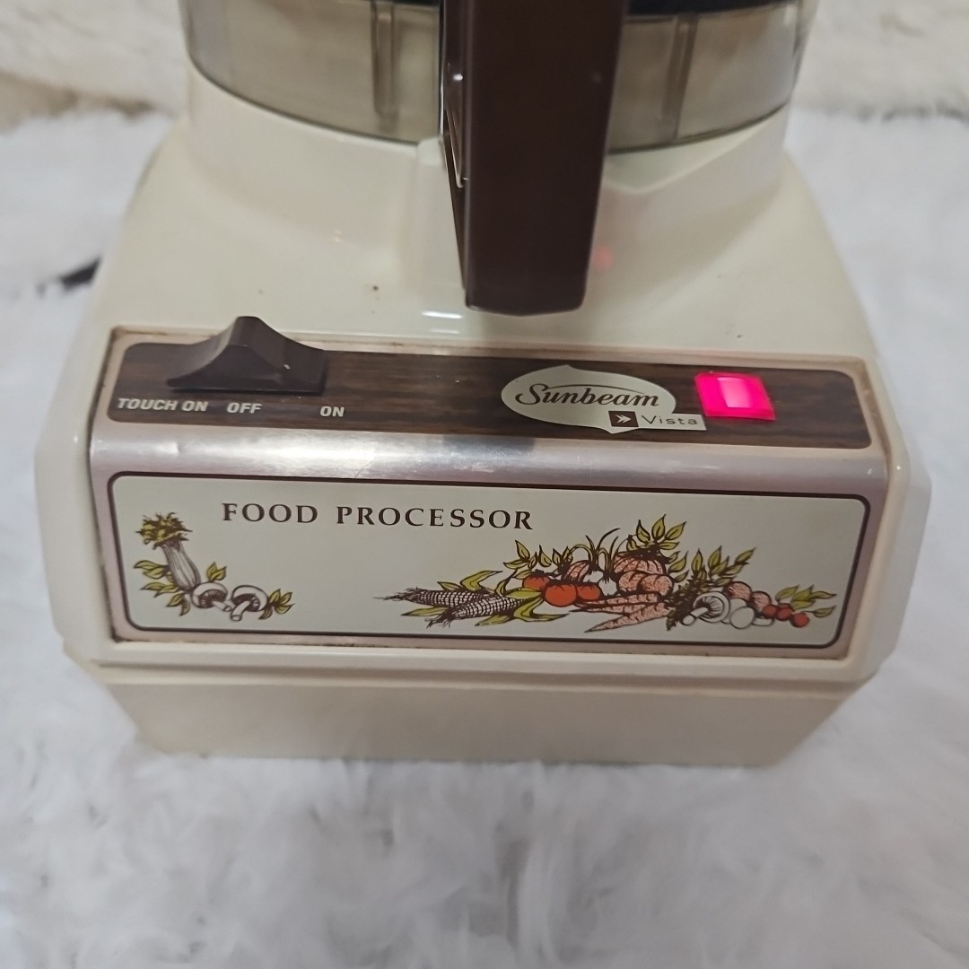 Vintage Sunbeam Vista Food Processor (COMPLETE SET) 714-38