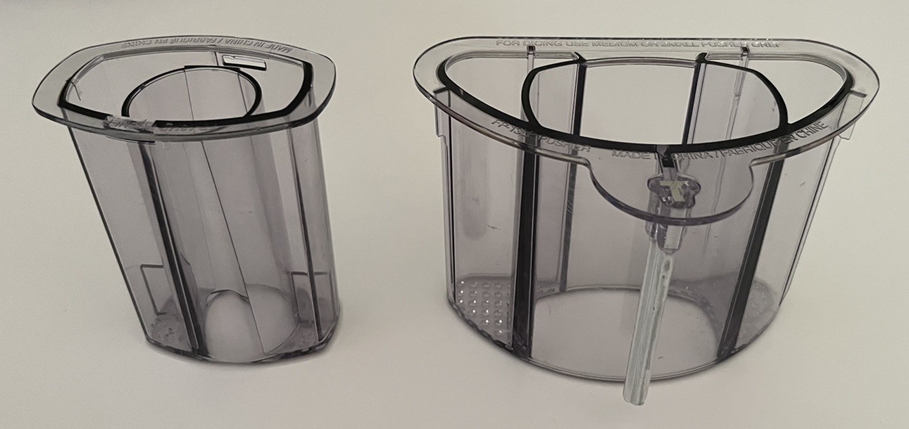 Cuisinart Food Processor Replacement Parts: Cover, Large & Medium Pusher (FP-13)