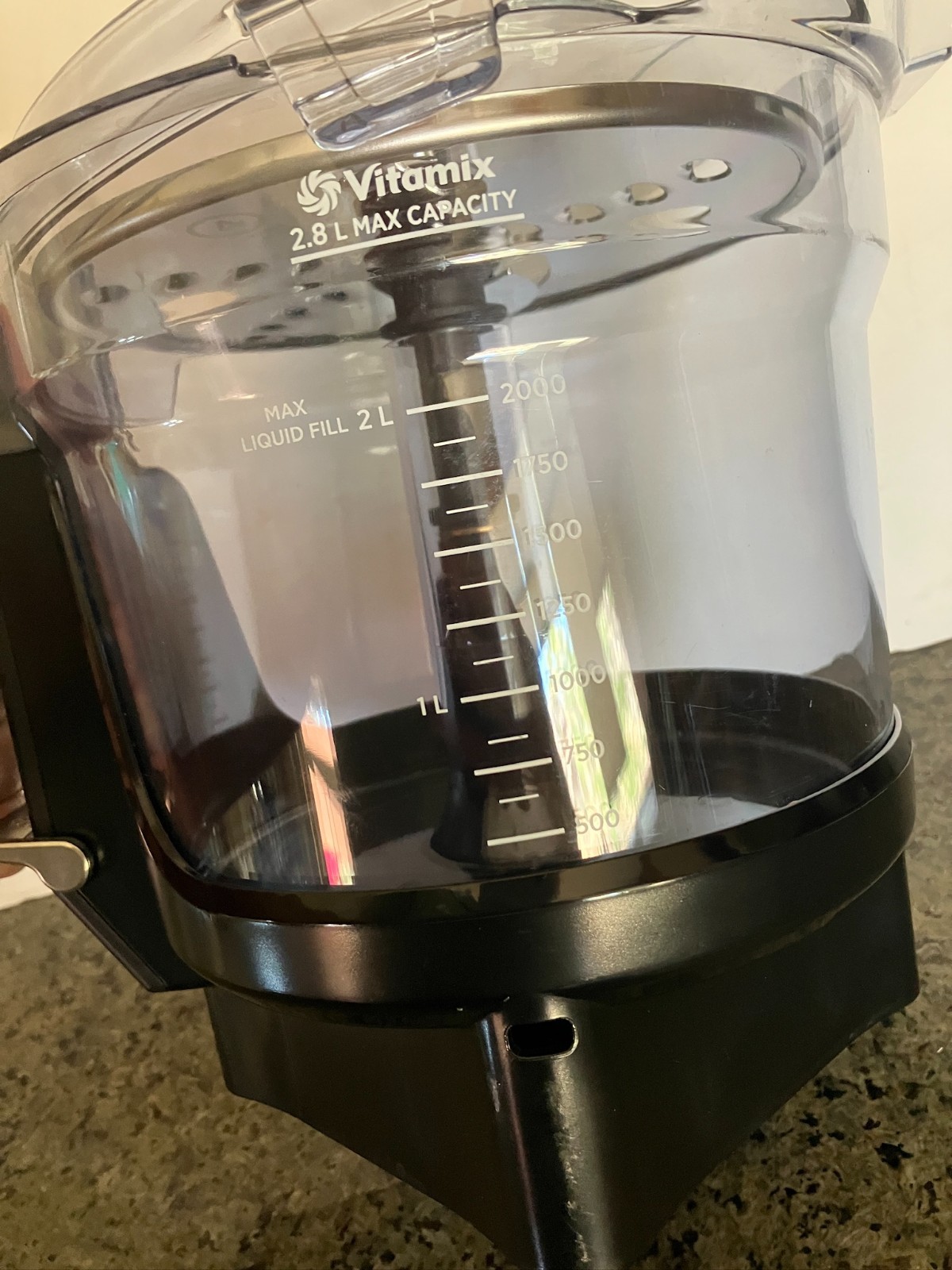 Replacement Tritan Work Bowl for Vitamix 12-Cup Food Processor w/Lid and 1 Blade