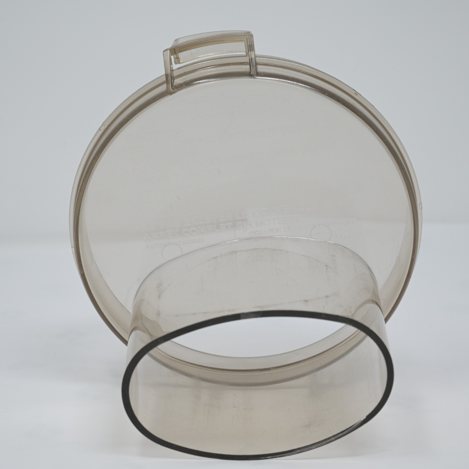 Cuisinart Food Processor DLC-10E Amber Work Bowl COVER LID CFP-4 5 5A 9