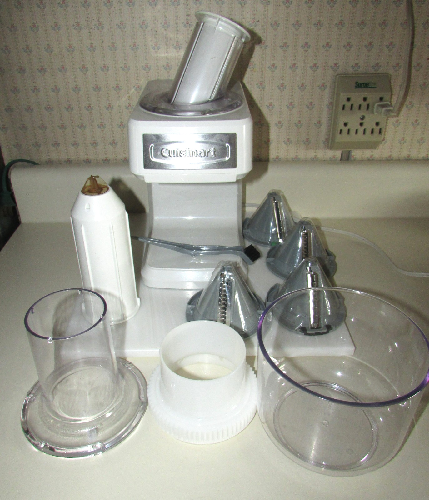 Cuisinart SSL-100 Prep Express Slicer Shredder Spiralizer Food Processor White