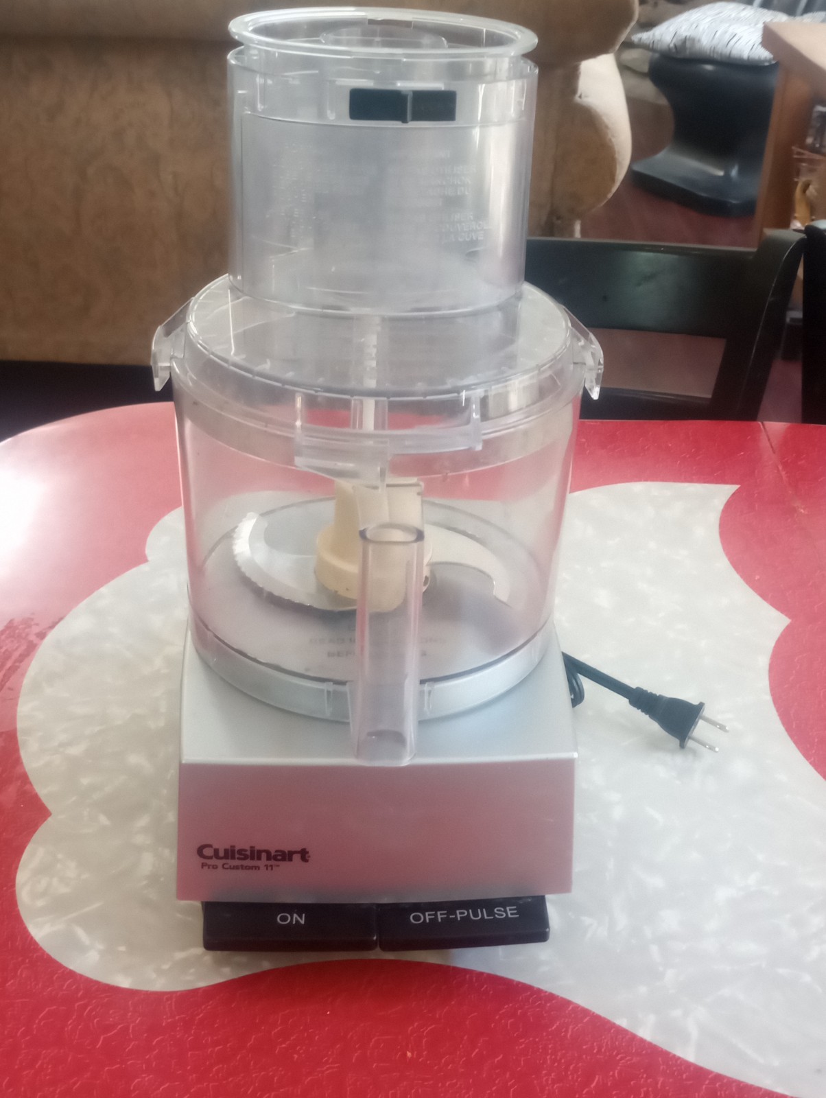 Cuisinart Pro Custom 11 Food Processor DLC-8S Silver TESTED & WORKING