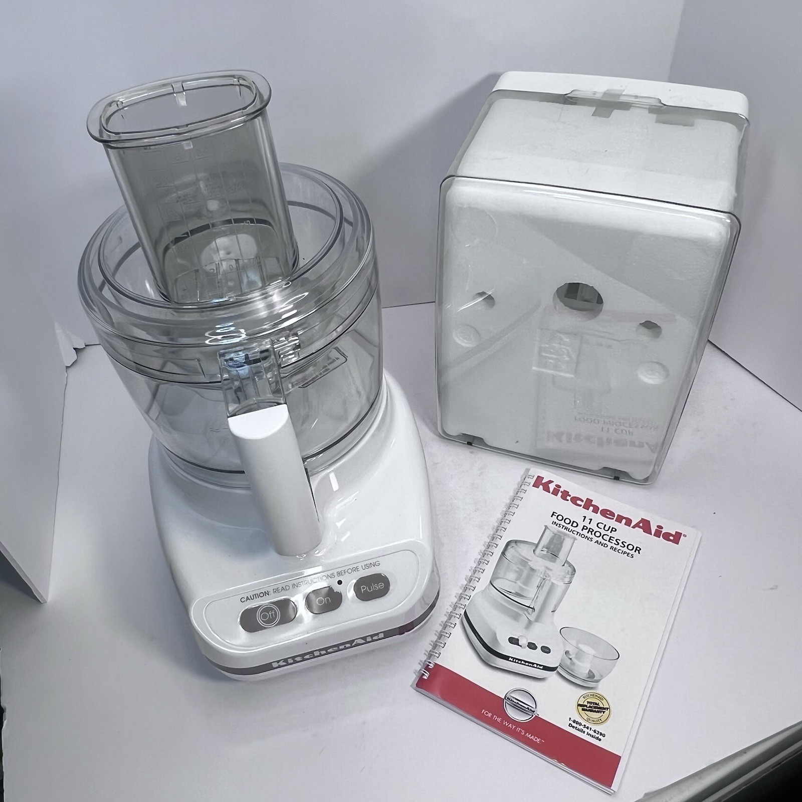 Kitchen Aid Food Processor 11 Cup Model KFP600 WHITE REFURBISHED