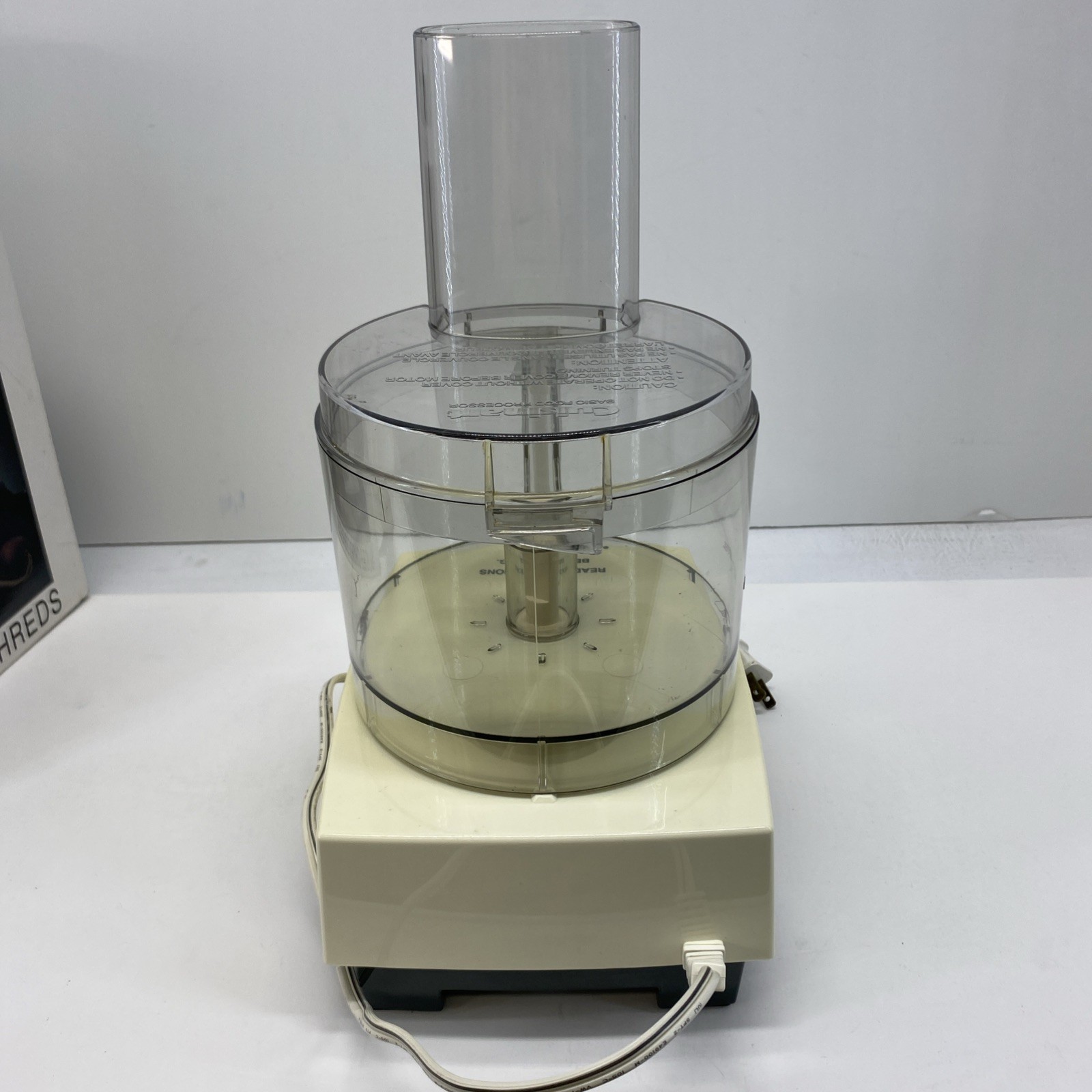 Cuisinart DLC-5 Food Processor Slices Chops Shreds Works See Description