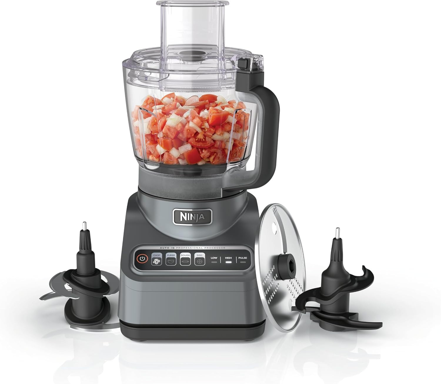 Ninja Food Processor, Professional Plus, 1000 Peak Watts, 4 Functions for Choppi