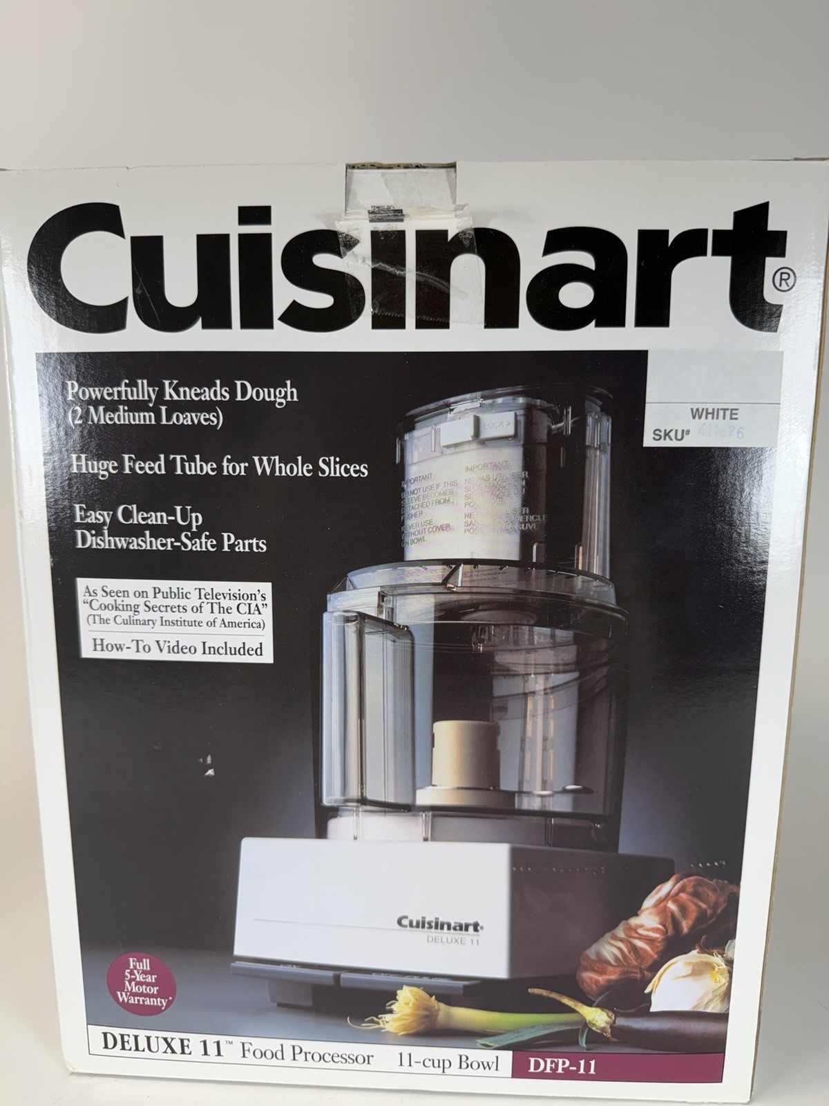 Cuisinart DELUXE 11 Model DFP – 11 food processor OPENBOX READ ABOUT DEAL