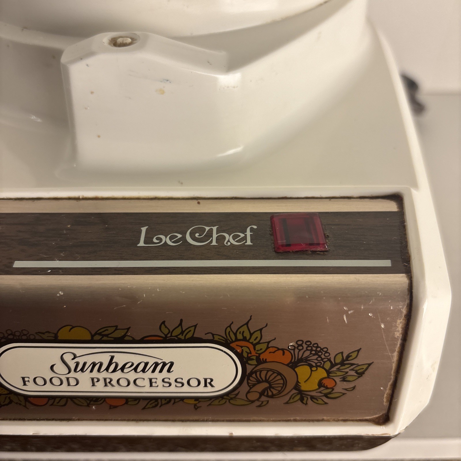Vintage Sunbeam Le Chef 14-11 MixMaster Food Processor Motor Base Only – Works