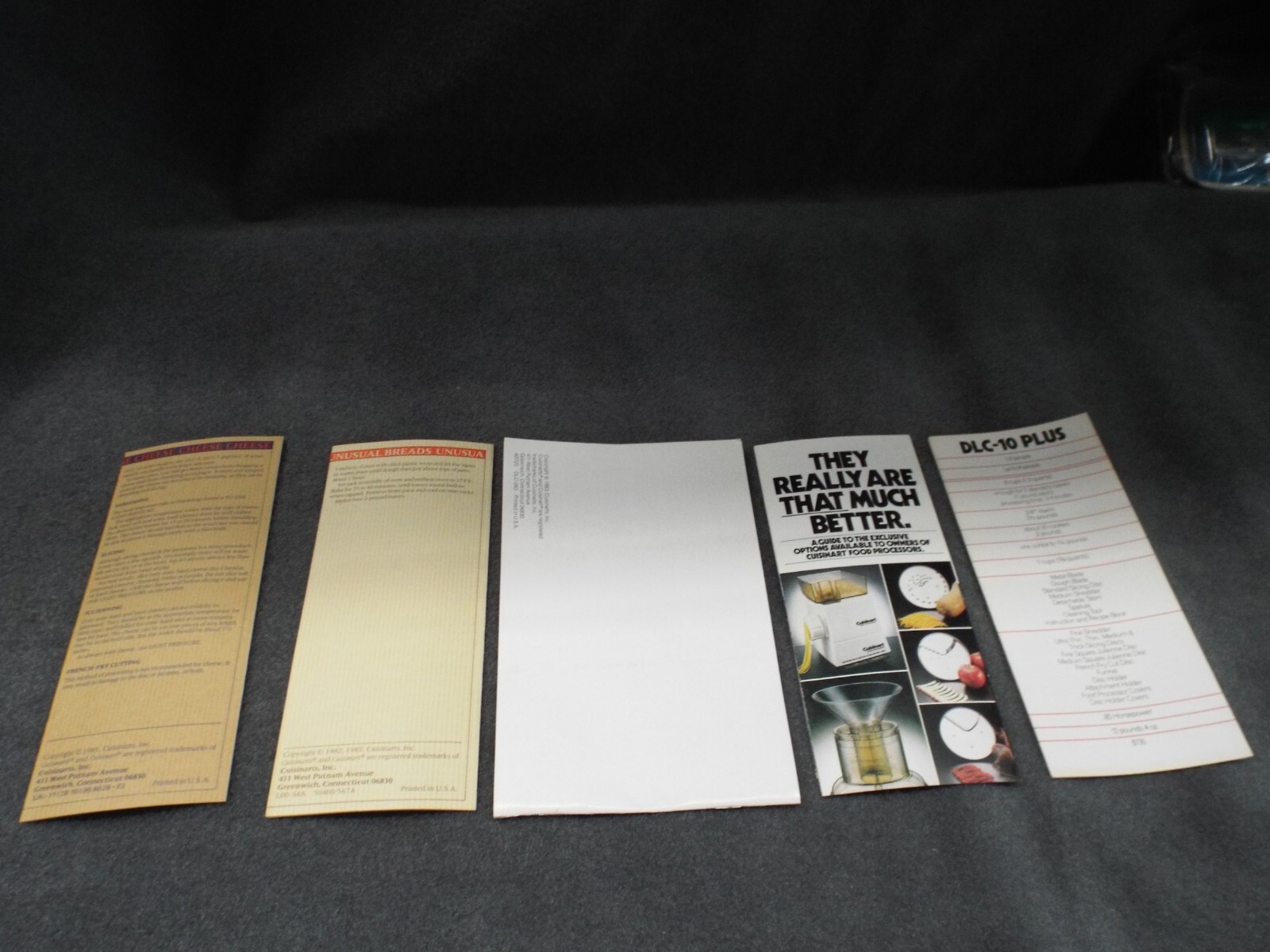 Booklets Instructions Recipes-Cuisinart DLC-8-10 Food Processor Blade Attachment