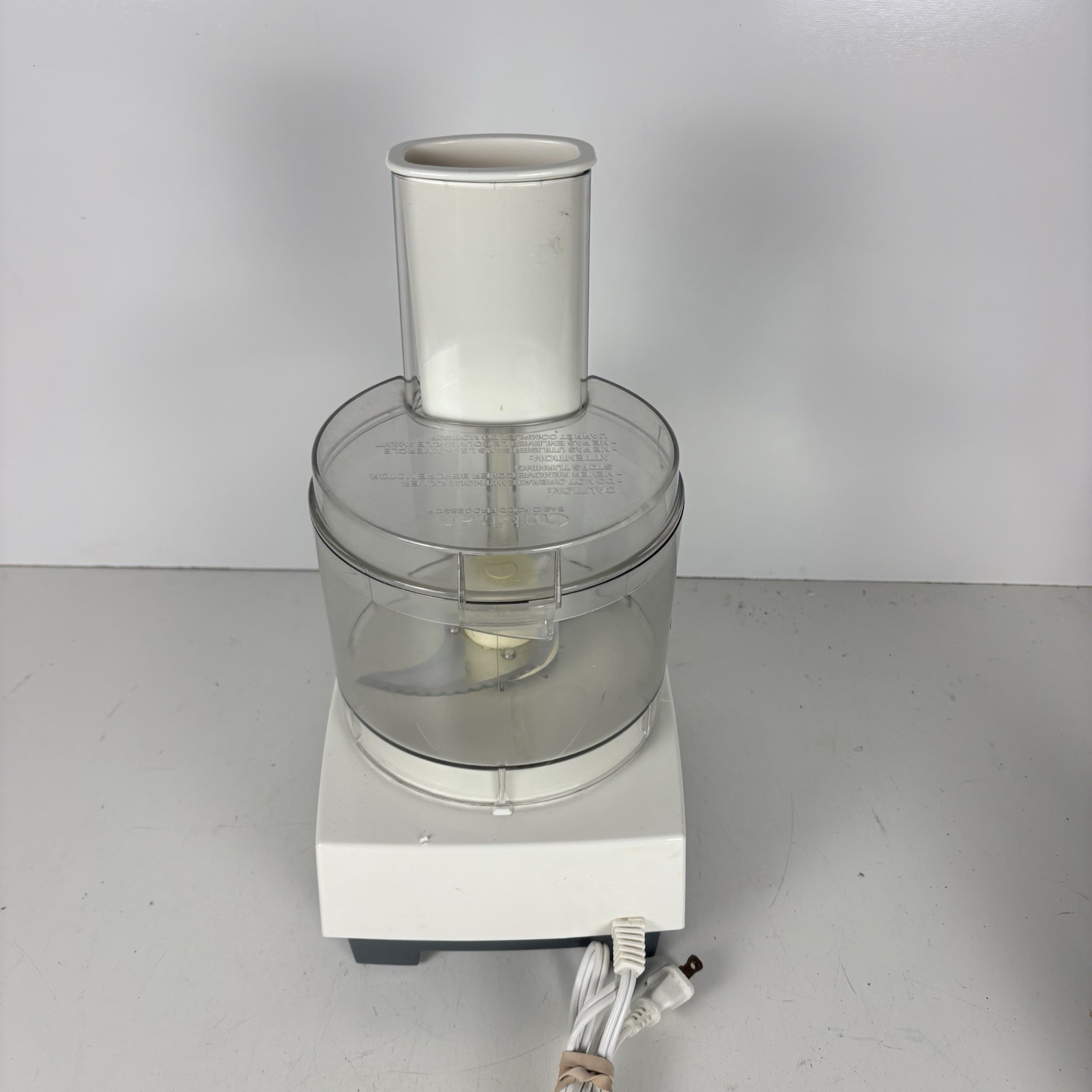Cuisinart DLC-5 TX Type 25 Food Processor Vintage Bowl Lid 3 Blades