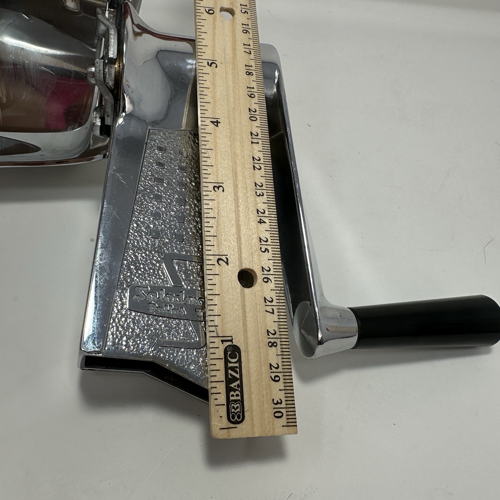 Vintage Saladmaster Kitchen Quip Food Processor Replacement Part Hopper Crank
