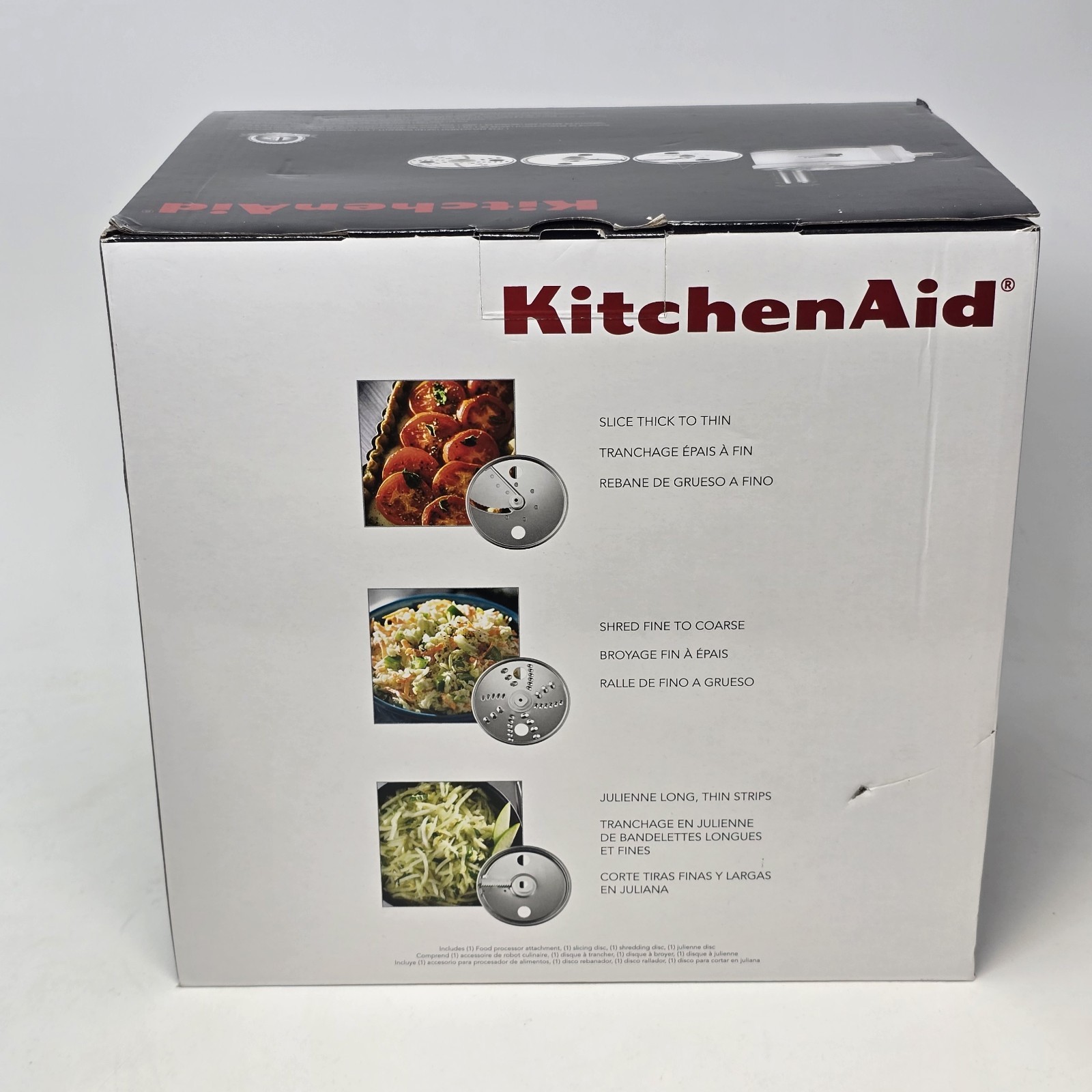 KitchenAid KSM1FPA ExactSlice Food Processor Attachment Stand Mixer New