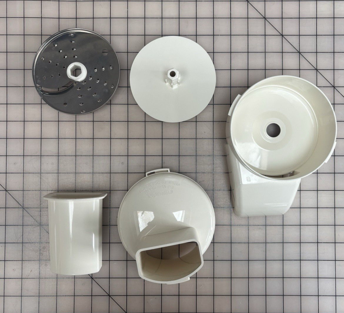 Replacement Parts Sunbeam Oskar 14081 Food Processor Shredder Bowl 5 Pieces