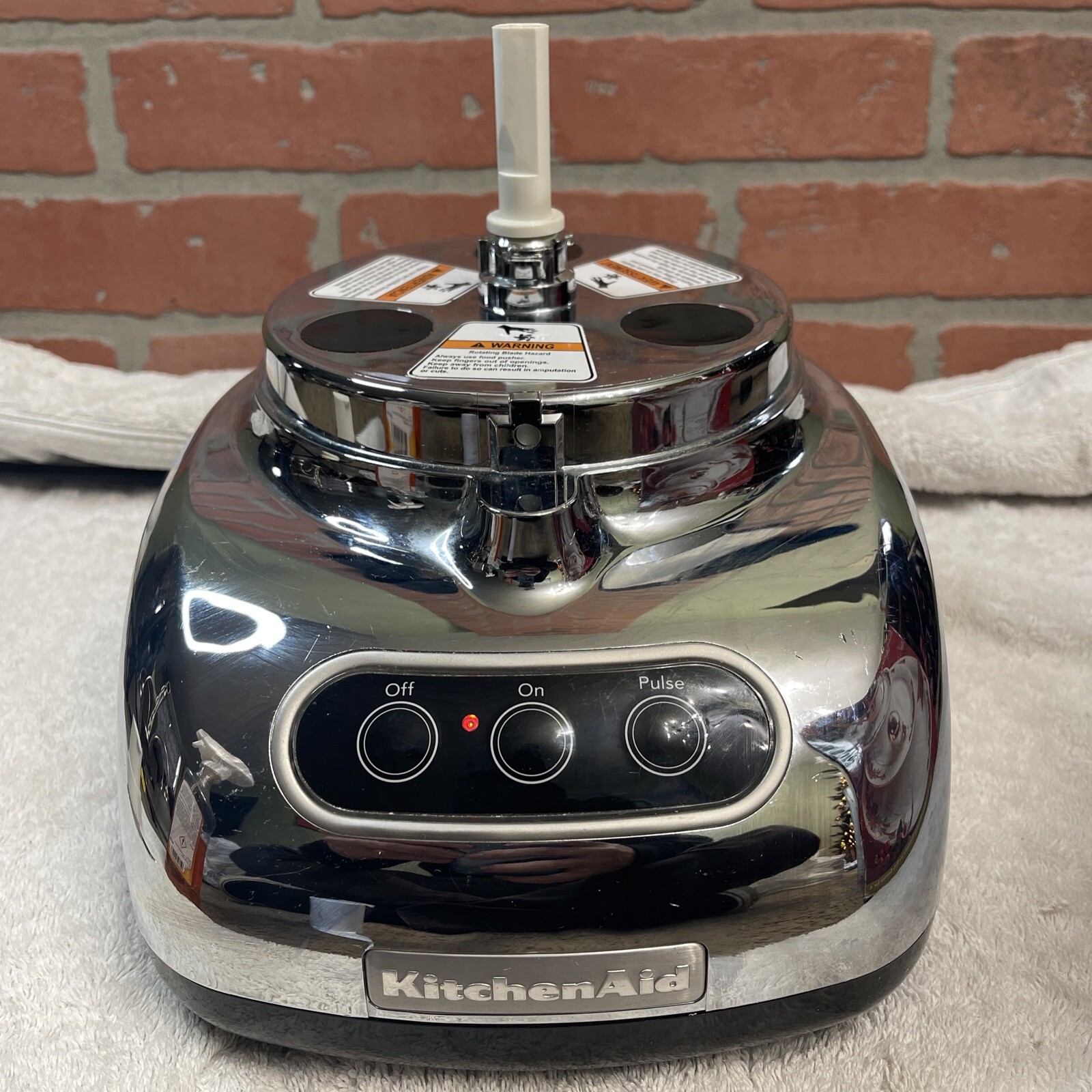 KitchenAid KFP740CR1 Food Processor Full Size BASE MOTOR ONLY Crome